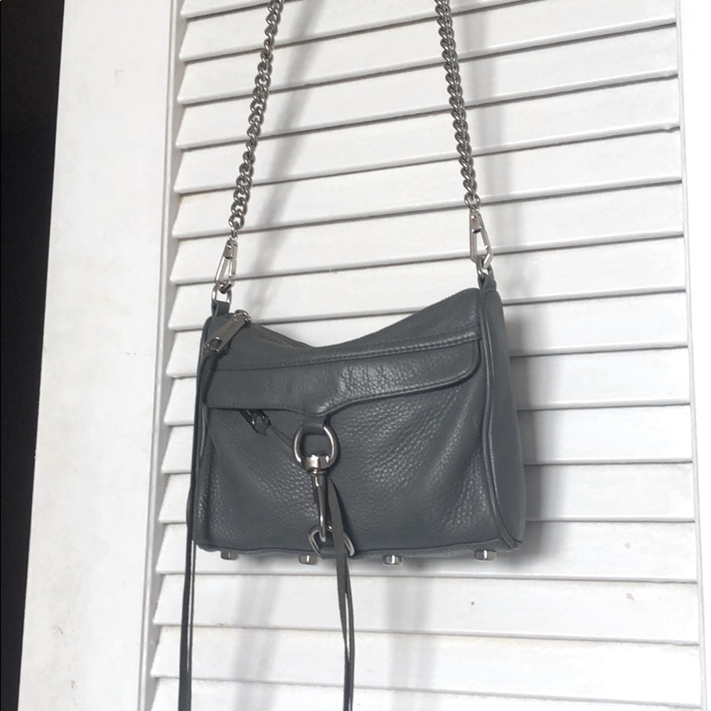 MAC Morning After Clutch Grey Authentic Minkoff